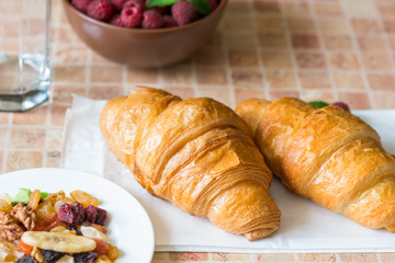 A healthy breakfast.