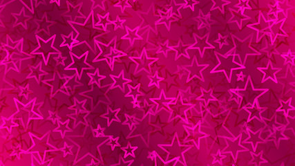 Crimson abstract background of small stars