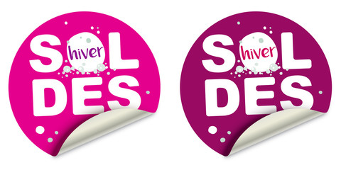 ÉTIQUETTE SOLDES HIVER