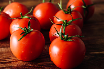 Ripe and Red Tomatoes