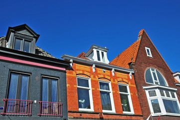 Case tradizionali di Alkmaar, Olanda - Paesi Bassi