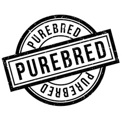 Purebred rubber stamp. Grunge design with dust scratches. Effects can be easily removed for a clean, crisp look. Color is easily changed.