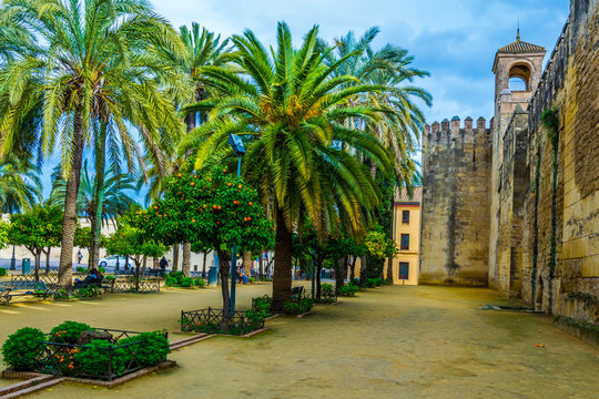 Alcazar De Los Reyes Cristianos - Royal Palace Of The Cristian Kings In The Spanish City Cordoba