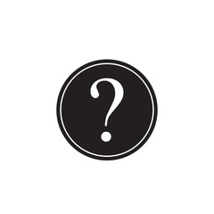 Question mark solid icon, help sign, FAQ, social media, vector graphics, a filled pattern on a white background, eps 10.