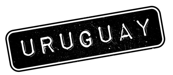 Uruguay rubber stamp. Grunge design with dust scratches. Effects can be easily removed for a clean, crisp look. Color is easily changed.