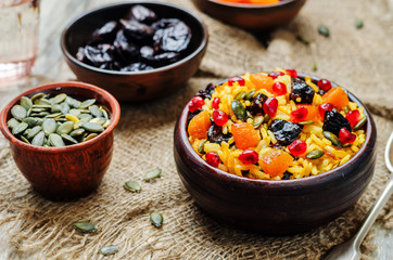 Jeweled Rosh Hashanal rice