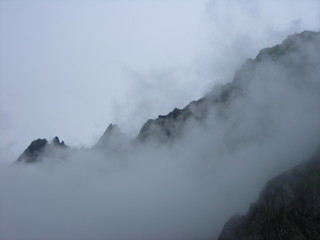 Fototapeta na wymiar nebbia