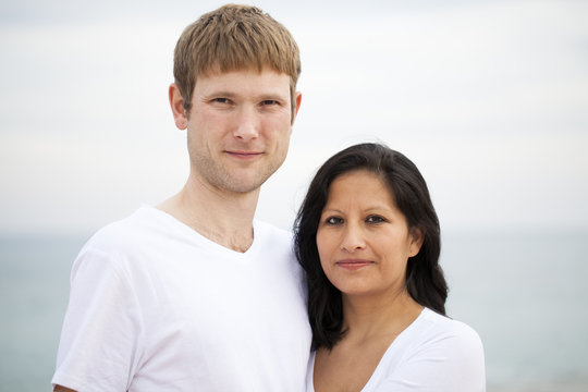 Pareja interracial