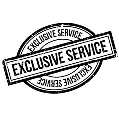 Exclusive Service rubber stamp. Grunge design with dust scratches. Effects can be easily removed for a clean, crisp look. Color is easily changed.