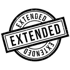 Extended rubber stamp. Grunge design with dust scratches. Effects can be easily removed for a clean, crisp look. Color is easily changed.