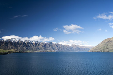 Obraz premium Lake Wakatipu,Queenstown,South Island,New Zealand