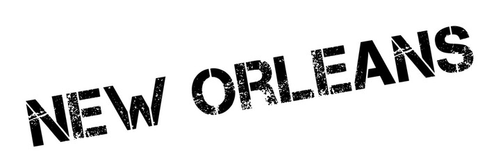 New Orleans rubber stamp. Grunge design with dust scratches. Effects can be easily removed for a clean, crisp look. Color is easily changed.