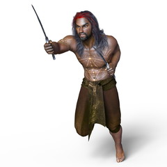 Obraz premium 戦士