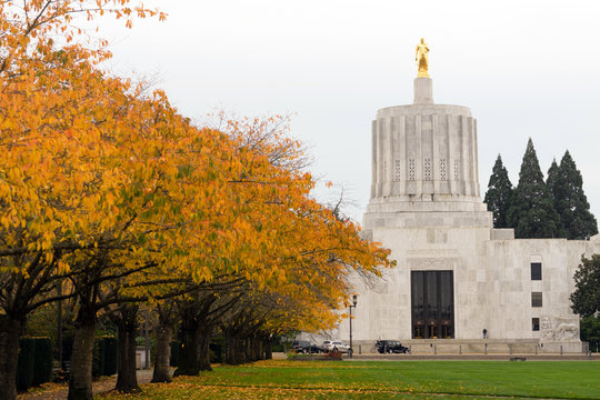 State Captial Salem Oregon Government Capital Building Downtown