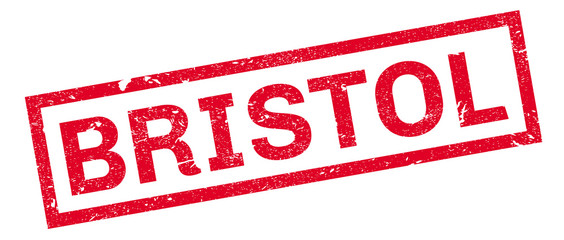 Bristol rubber stamp. Grunge design with dust scratches. Effects can be easily removed for a clean, crisp look. Color is easily changed.