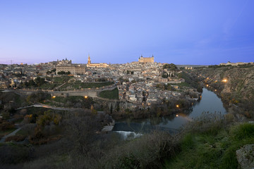 Fototapeta na wymiar View of the city of Toledo, Spain