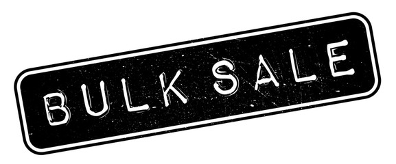Obraz premium Bulk Sale rubber stamp. Grunge design with dust scratches. Effects can be easily removed for a clean, crisp look. Color is easily changed.