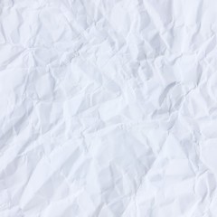 White paper wrinkled texture for background