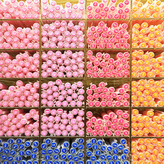 Colorful pen texture for background