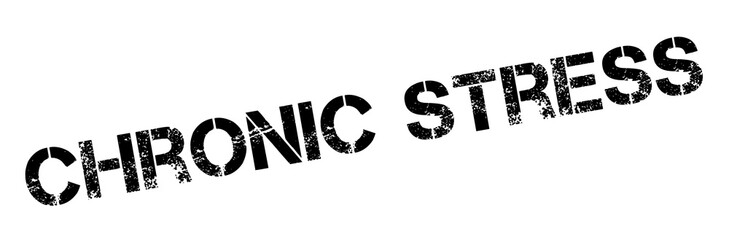 Chronic Stress rubber stamp. Grunge design with dust scratches. Effects can be easily removed for a clean, crisp look. Color is easily changed.