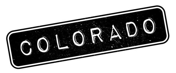 Fototapeta premium Colorado rubber stamp. Grunge design with dust scratches. Effects can be easily removed for a clean, crisp look. Color is easily changed.