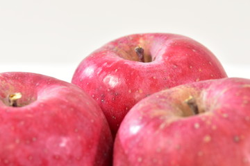 リンゴのアップ