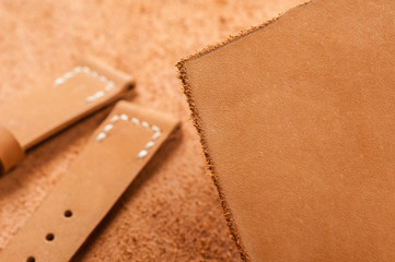 brown nubuck leather