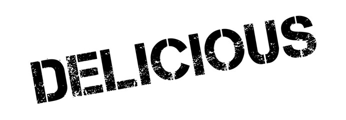 Delicious rubber stamp. Grunge design with dust scratches. Effects can be easily removed for a clean, crisp look. Color is easily changed.