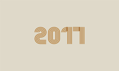 2017 New Year Celebration Logo Design