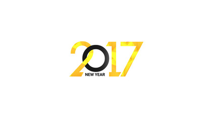 2017 New Year Celebration Logo Design