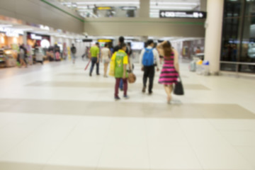passenger in the airport