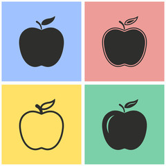 Apple icon set.