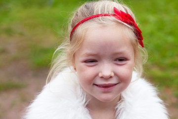 Portrait of a smiling girl
