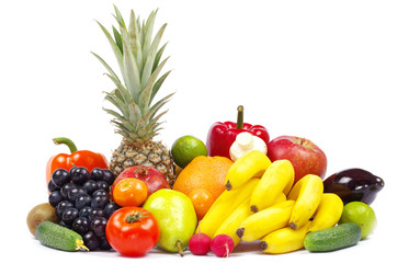 vegetables and fruits