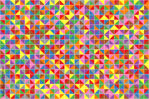 "Geometric background of triangles" Stock image and royalty-free vector