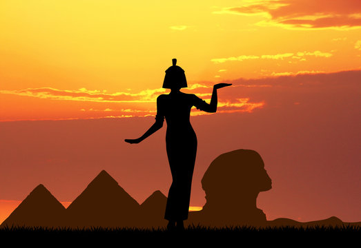 Cleopatra queen in Egypt