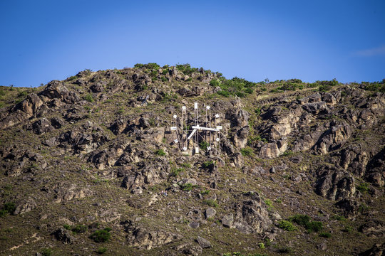 The Clock in mountain in Alexandra, New Zealand