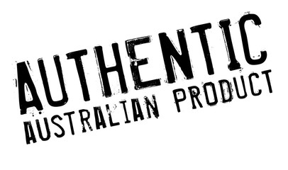 Authentic australian product stamp. Grunge design with dust scratches. Effects can be easily removed for a clean, crisp look. Color is easily changed.