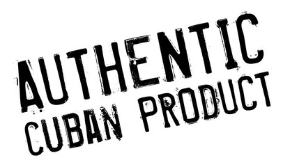 Authentic cuban product stamp. Grunge design with dust scratches. Effects can be easily removed for a clean, crisp look. Color is easily changed.