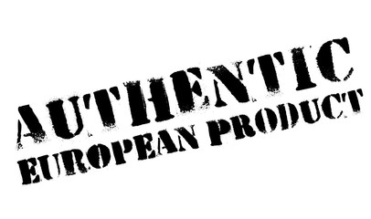 Authentic european product stamp. Grunge design with dust scratches. Effects can be easily removed for a clean, crisp look. Color is easily changed.