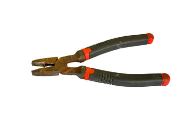 Obraz premium Black and rusted glat-nose pliers