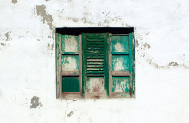 Naklejka na ściany i meble Green Window, Canary Islands (Spain)