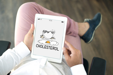 HEALTHCARE DISEASE CHOLESTEROL CONCEPT