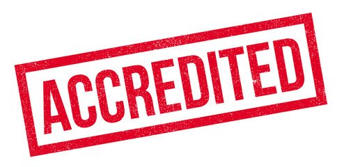 Accredited rubber stamp. Grunge design with dust scratches. Effects can be easily removed for a clean, crisp look. Color is easily changed.