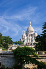 Fototapeta premium Najświętsze Serce, Paryż, Francja