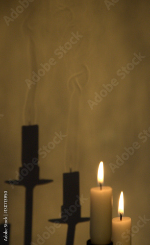 The Candles Shadow
