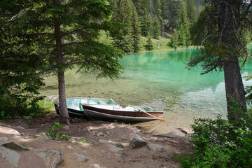 Emerald Lakes of the Five Valleys Loop in Jasper