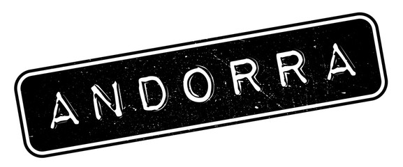 Andorra rubber stamp. Grunge design with dust scratches. Effects can be easily removed for a clean, crisp look. Color is easily changed.