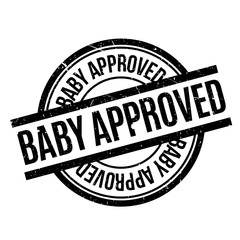 Baby Approved rubber stamp