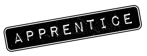 Fototapeta premium Apprentice rubber stamp. Grunge design with dust scratches. Effects can be easily removed for a clean, crisp look. Color is easily changed.